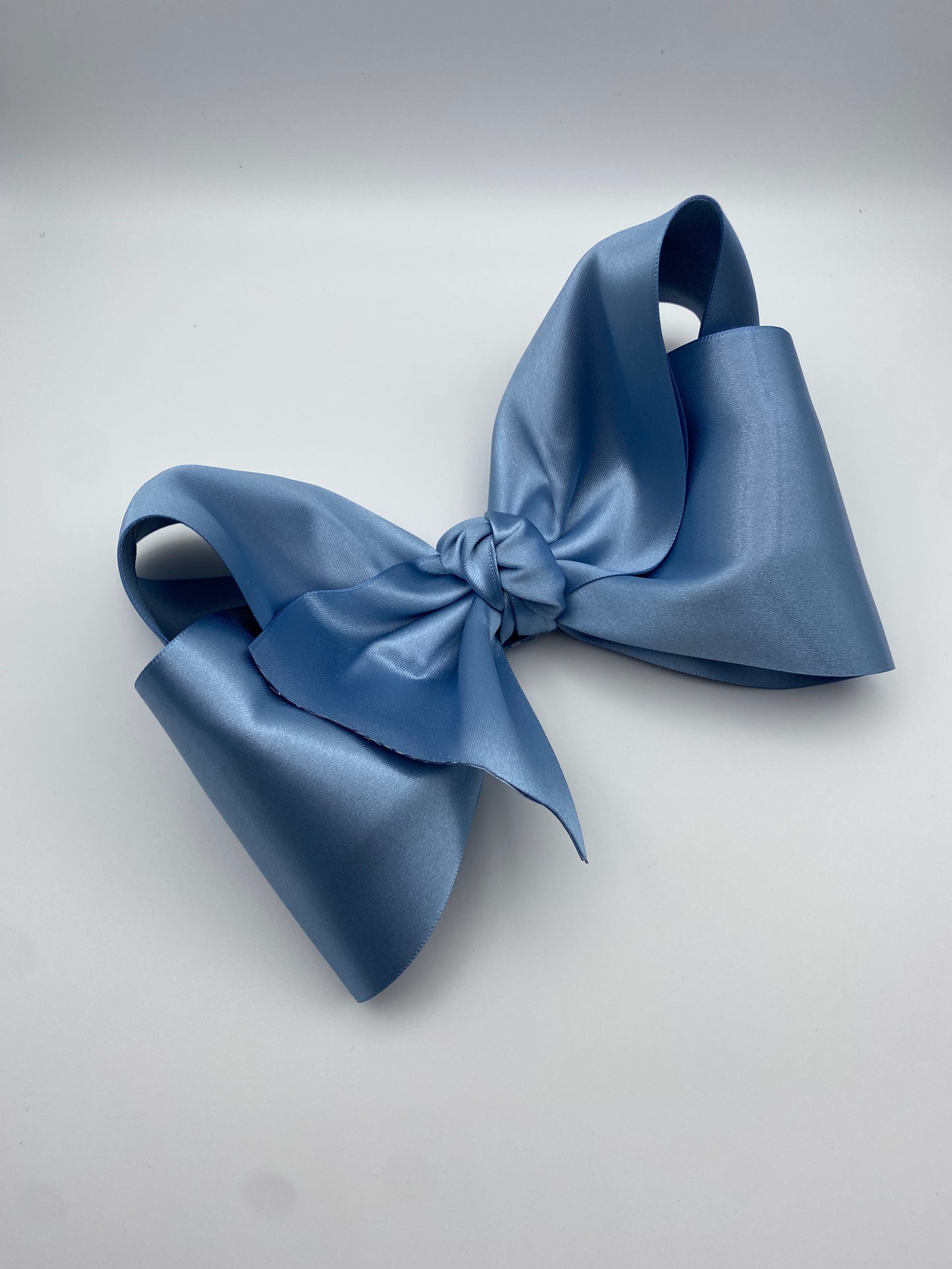 Dusty Blue Satin Fancy bow