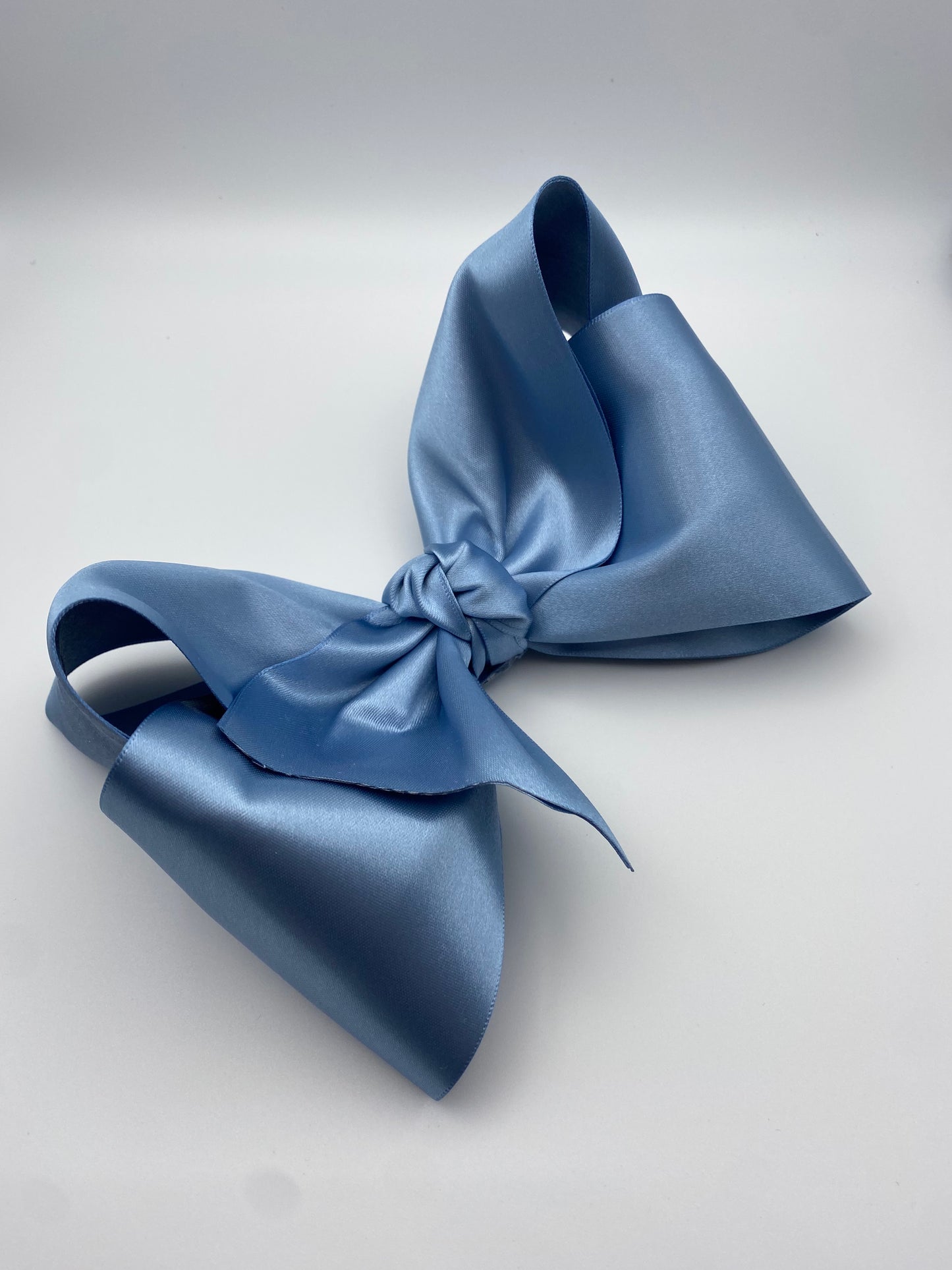 Dusty Blue Satin Fancy bow