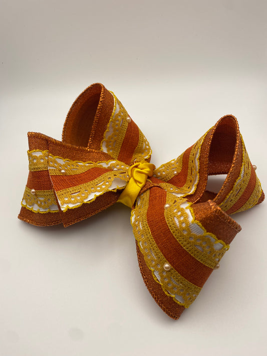 Pumpkin Spice Lace
