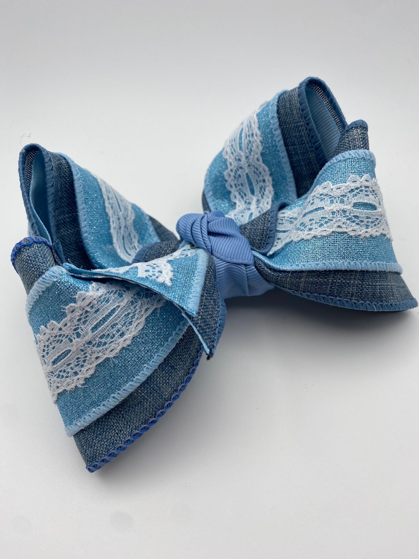 Dusty Denim Lace